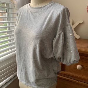 Big Puffy Sleeve Top (D-16)